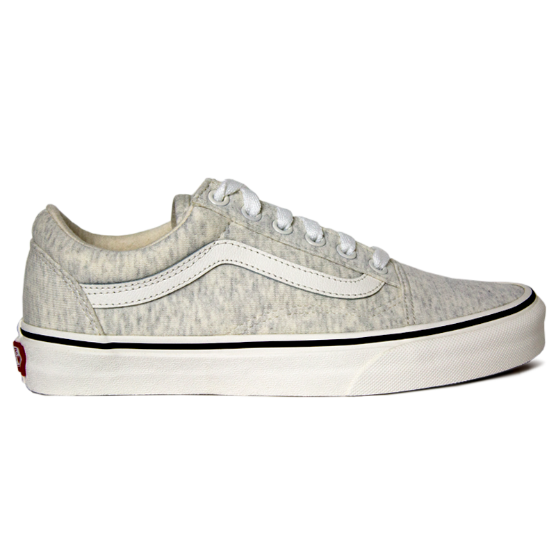 jersey old skool vans snow white