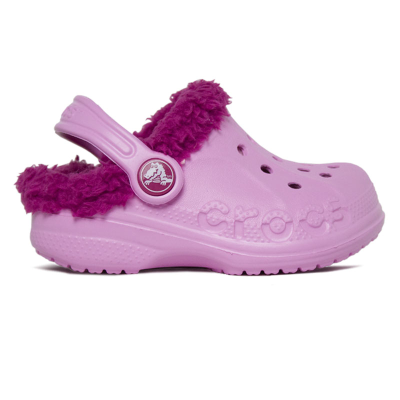kids baya lined crocs