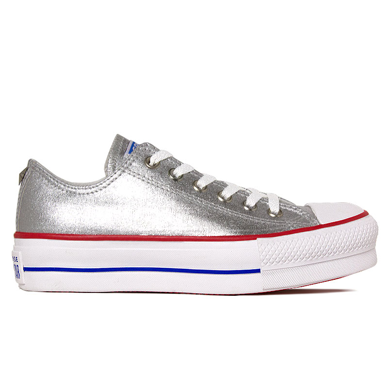 all star branco salto alto