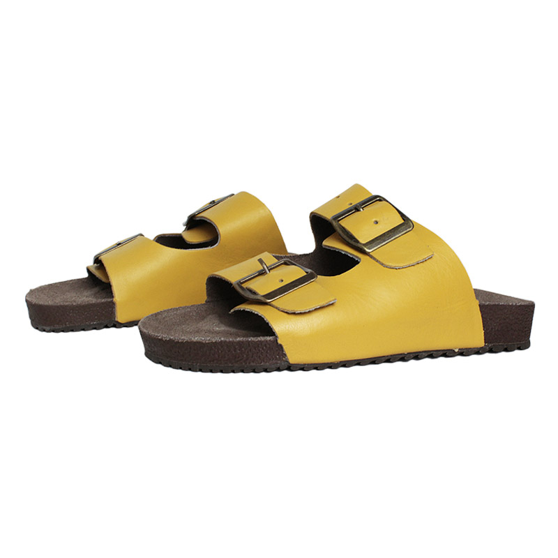 SANDALIA BIRKEN 2 TIRAS AMARELO NARCISO