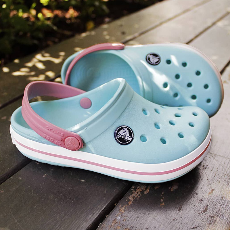 CROCBAND KIDS ICE BLUE/WHITE