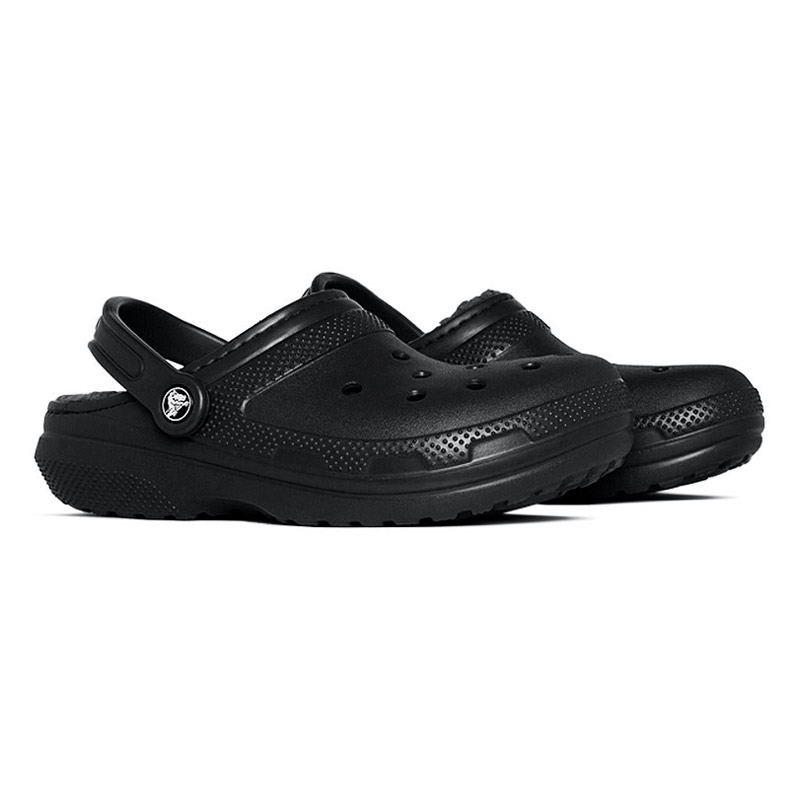 CROCS CLASSIC LINED CLOG BLACK/BLACK