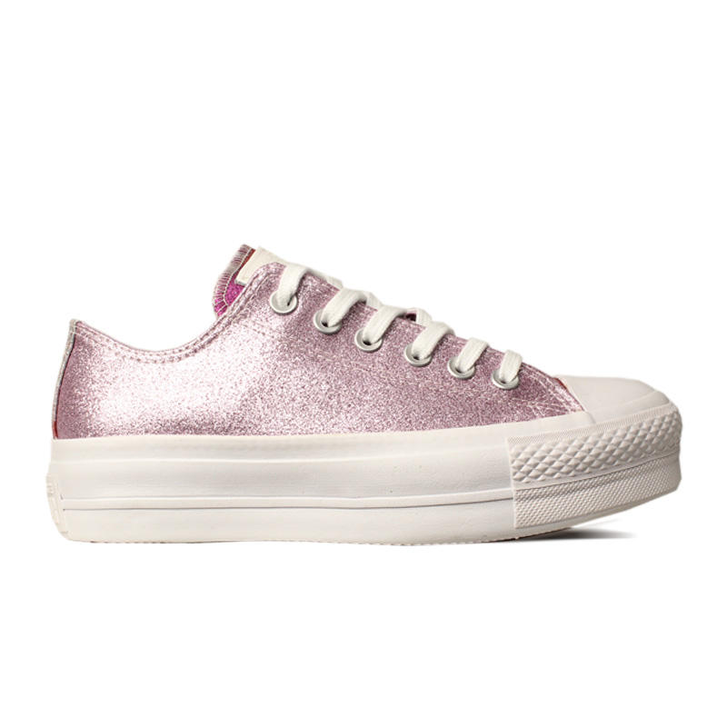 *ALL STAR GLITTER PLATAFORMA ROSA/PINK