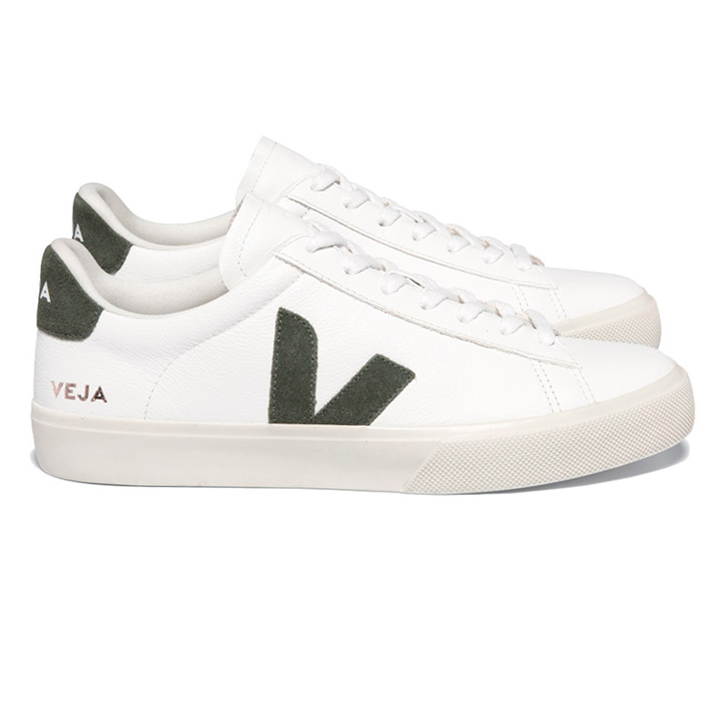 VEJA CAMPO CHROMEFREE LEATHER KAKI