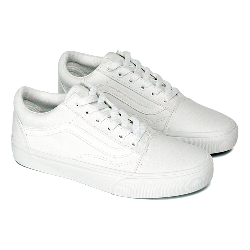 VANS OLD SKOOL MONOCHROME TRUE WHITE