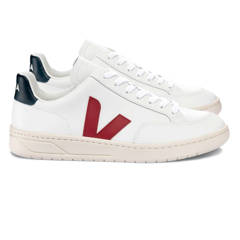 VEJA V-12 LEATHER MARSALA NAUTICO