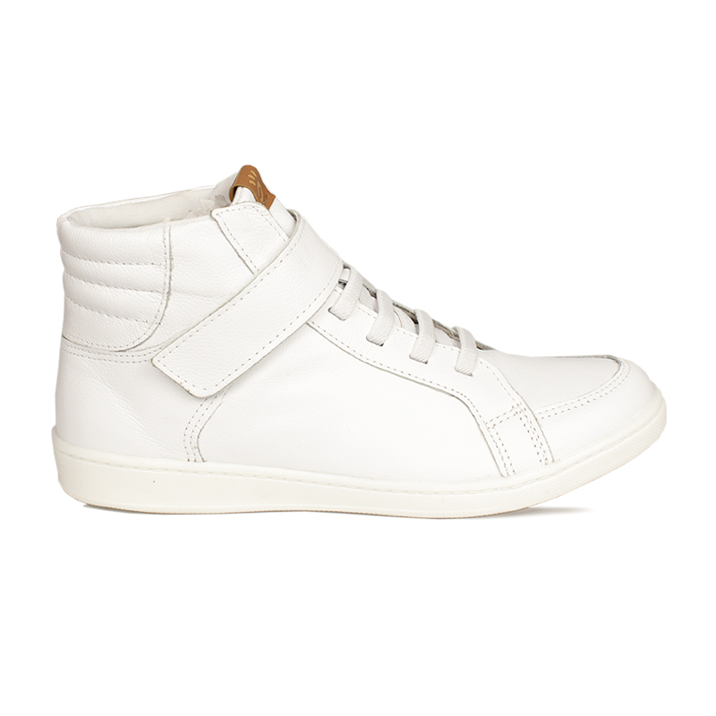 FLAT BOOT CONVEXO BRANCO