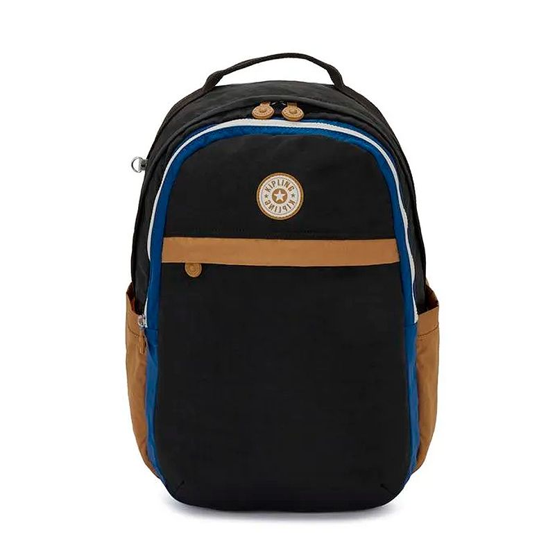 MOCHILA KIPLING XAVI BLA BLUE BEIGE