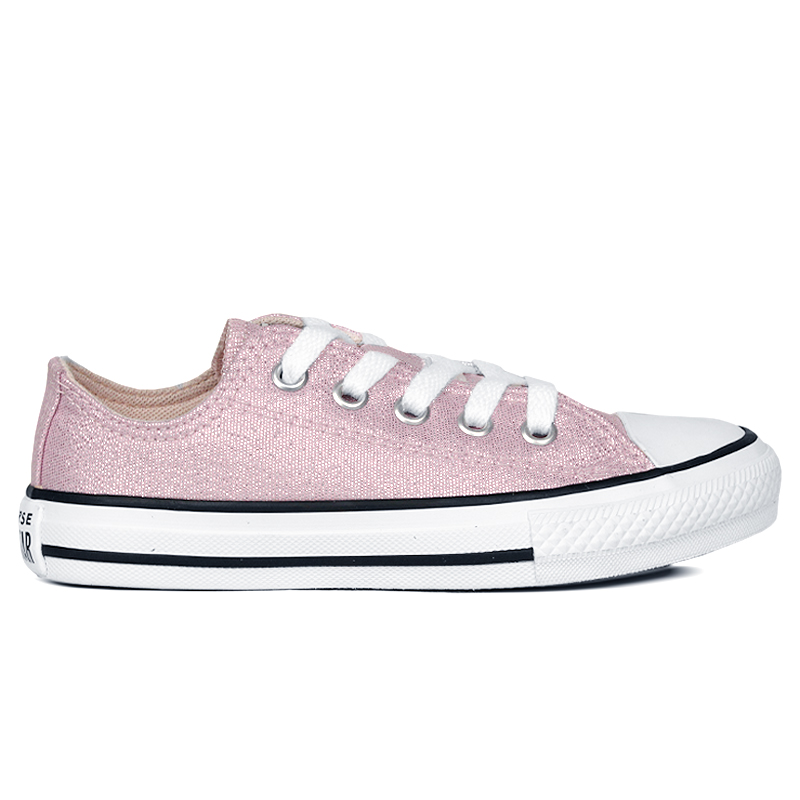 ALL STAR KIDS OX GLITTER PINK