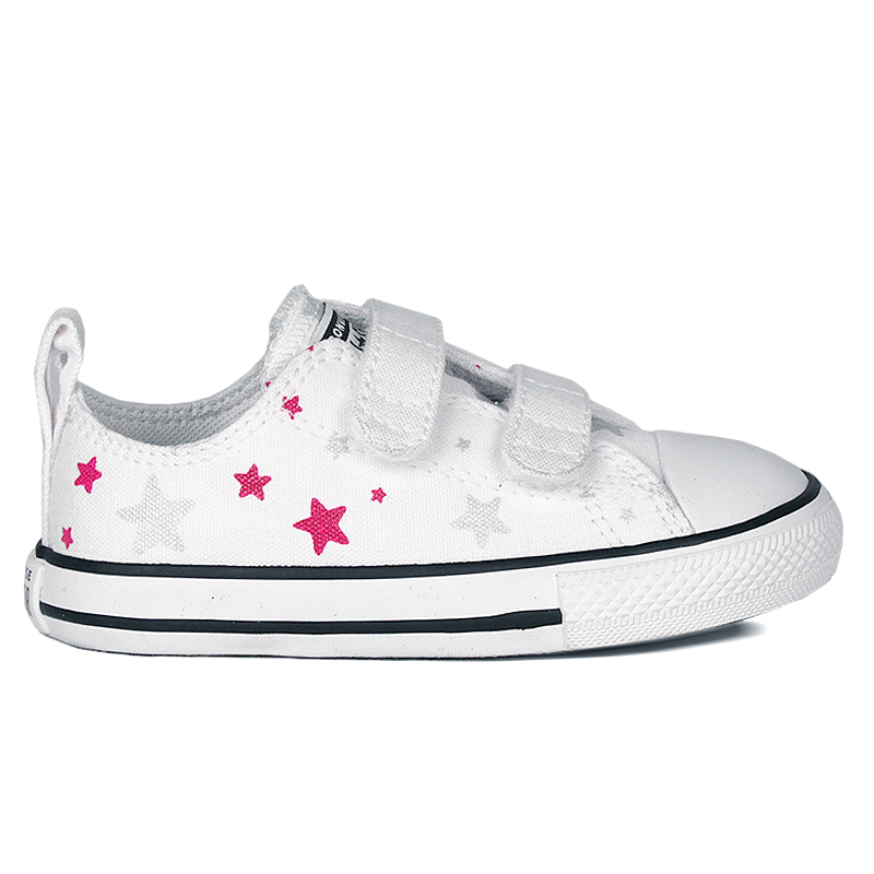 ALL STAR BABY 2V SPARKLE PARTY BRANCO