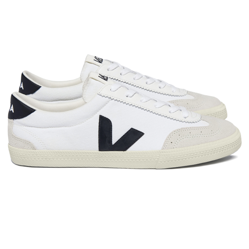 VEJA VOLLEY CANVAS WHITE/BLACK