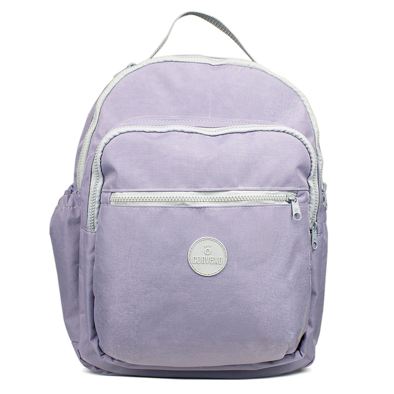 MOCHILA SUPER UP LAVANDA/CINZA