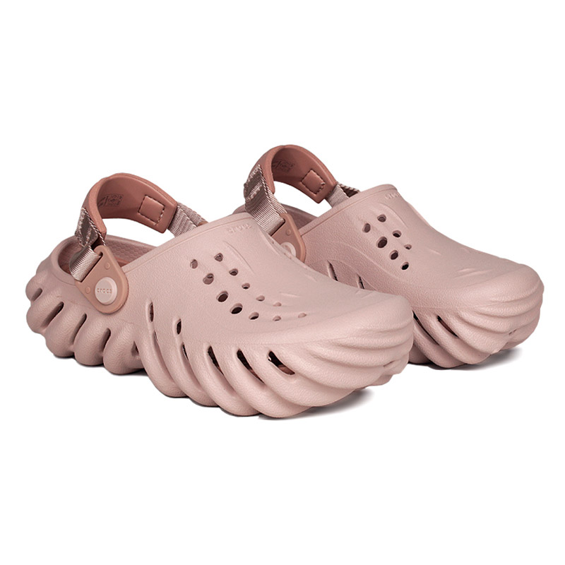 CROCS ECHO CLOG KIDS PINK CLAY