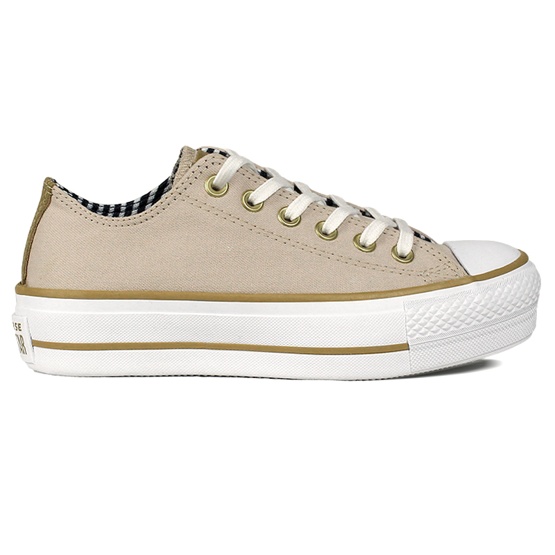 CHUCK TAYLOR ALL STAR LIFT OX PLAY ON FASHION BEGE