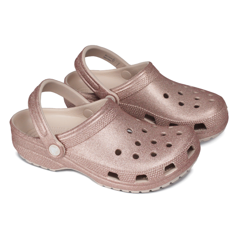 CROCS CLASSIC GLITTER CLOG QUARTZ GLITTER