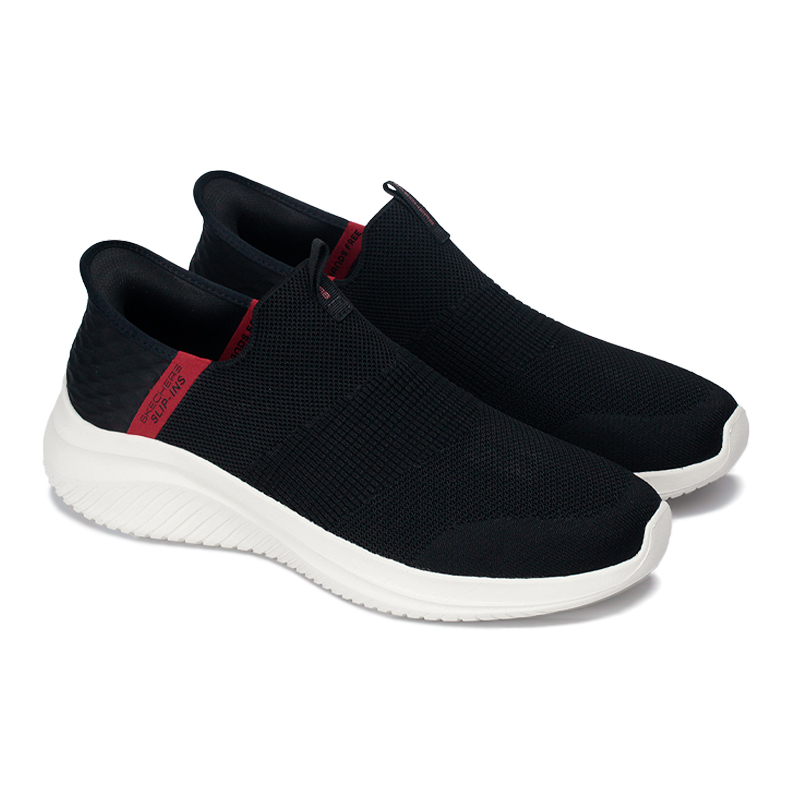 SKECHERS ULTRA FLEX VIEWPOINT 3.0 PRETO/VERMELHO