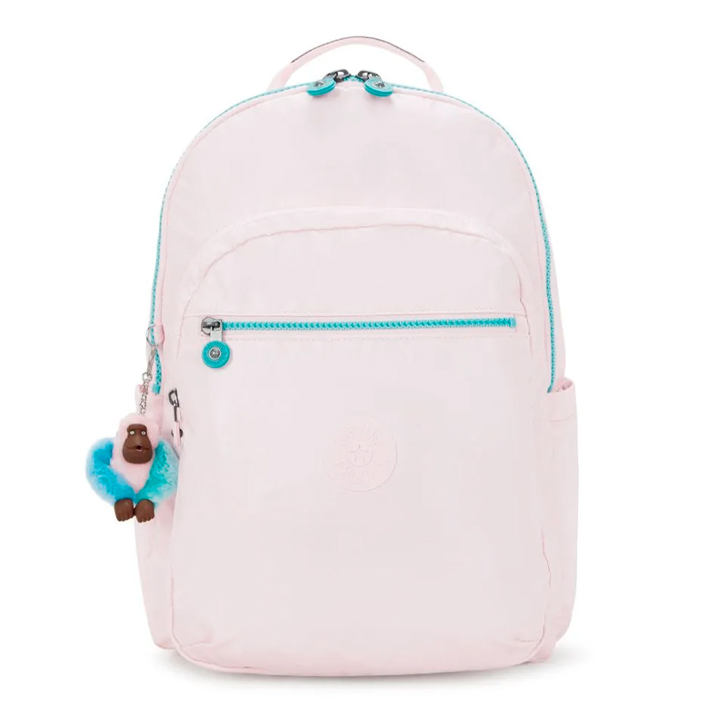 MOCHILA KIPLING SEOUL SEA PINK MET