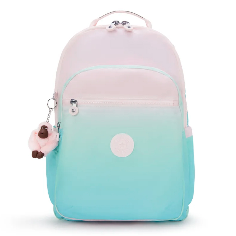 MOCHILA KIPLING SEOUL LAP GRADIENT SEA