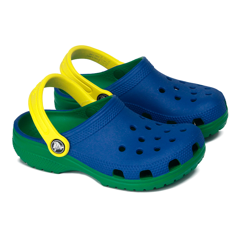 CROCS CLASSIC RETRO SPORT CLOG K BLUE BOLT