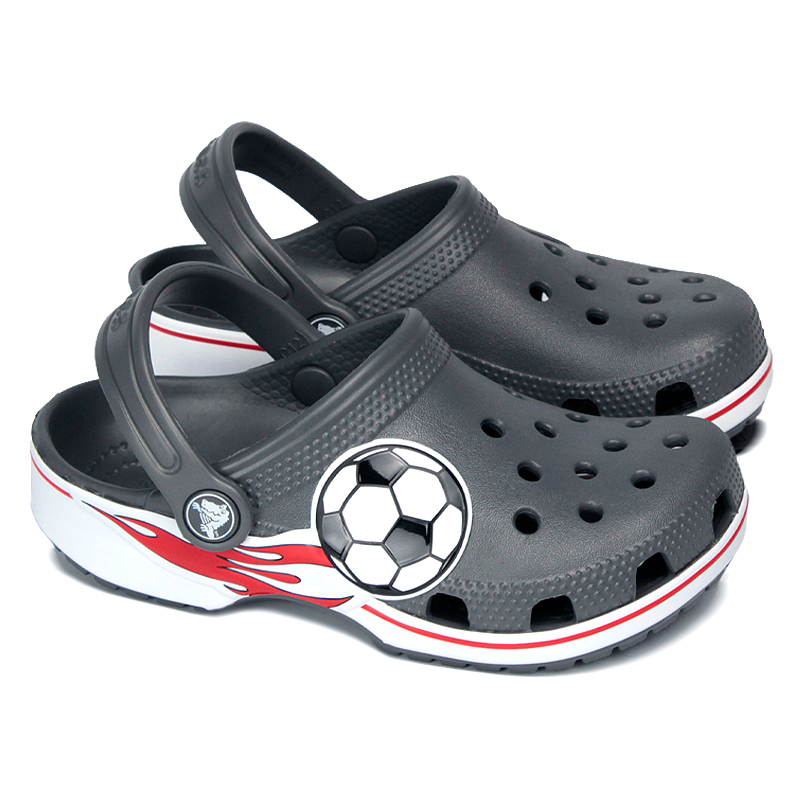 CROCS CLASSIC SOCCER BAND CLOG T SLATE GREY