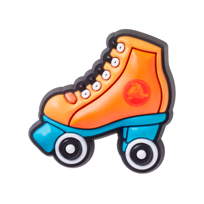 JIBBITZ ORANGE ROLLER SKATE