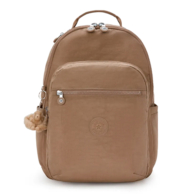MOCHILA KIPLING SEOUL EARLY TAN