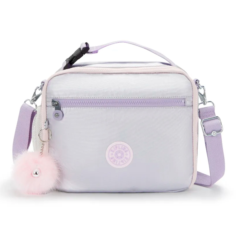 BOLSA KIPLING ERMY SILVER GLOW MET