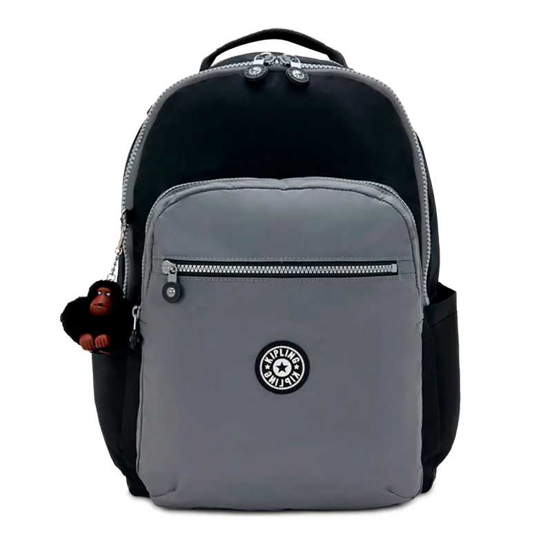 MOCHILA KIPLING SEOUL SPACE BLACK BL