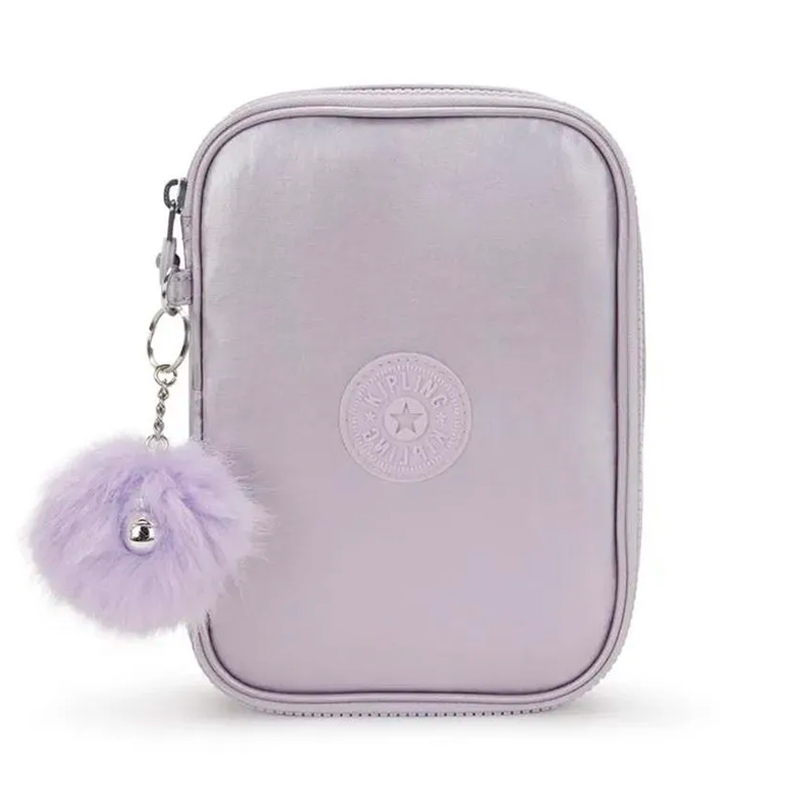 ESTOJO KIPLING 100 PENS LILAC M MET BTS