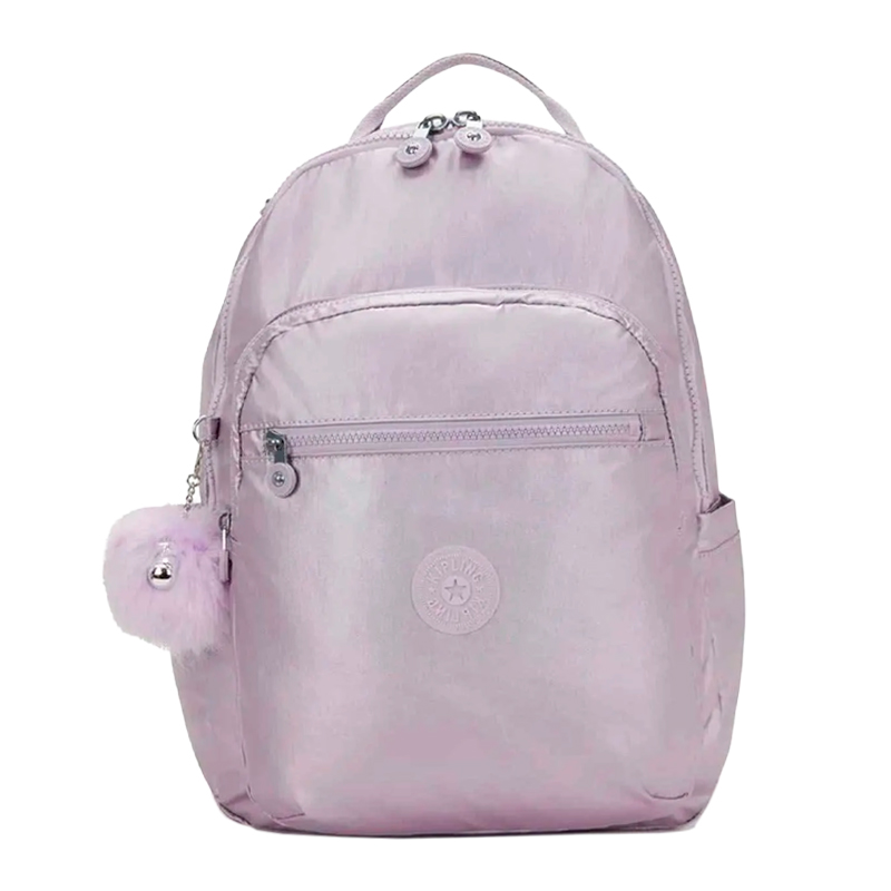 MOCHILA KIPLING SEOUL LILAC M MET BTS