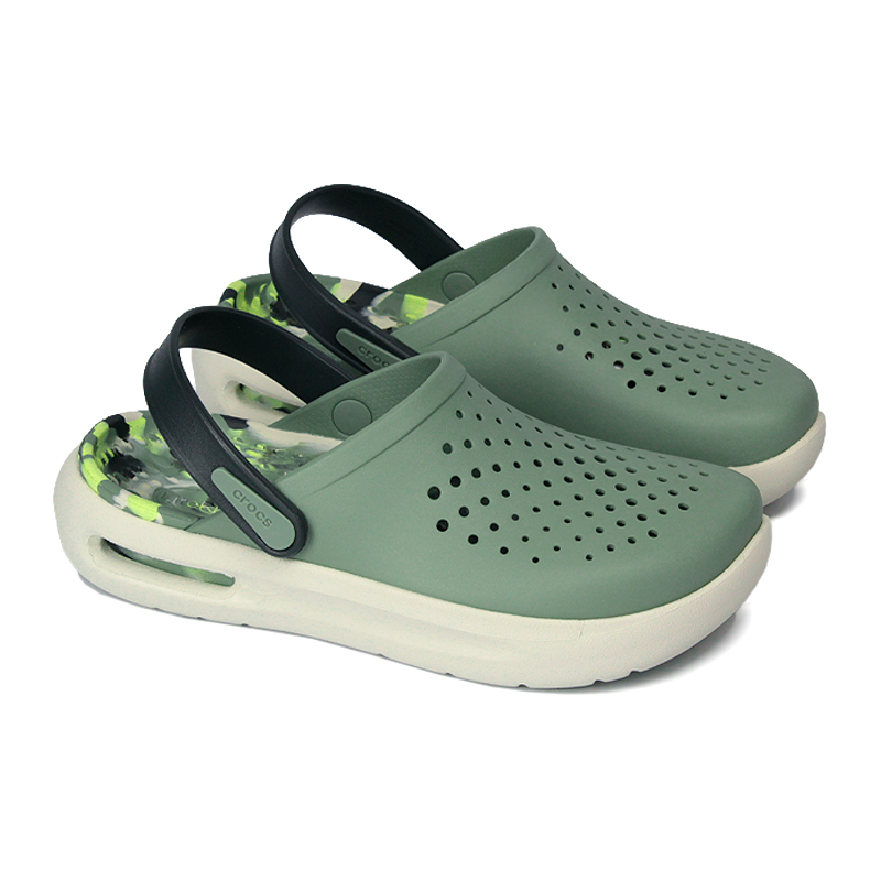 CROCS IN MOTION MARBLE CLOG MOSS