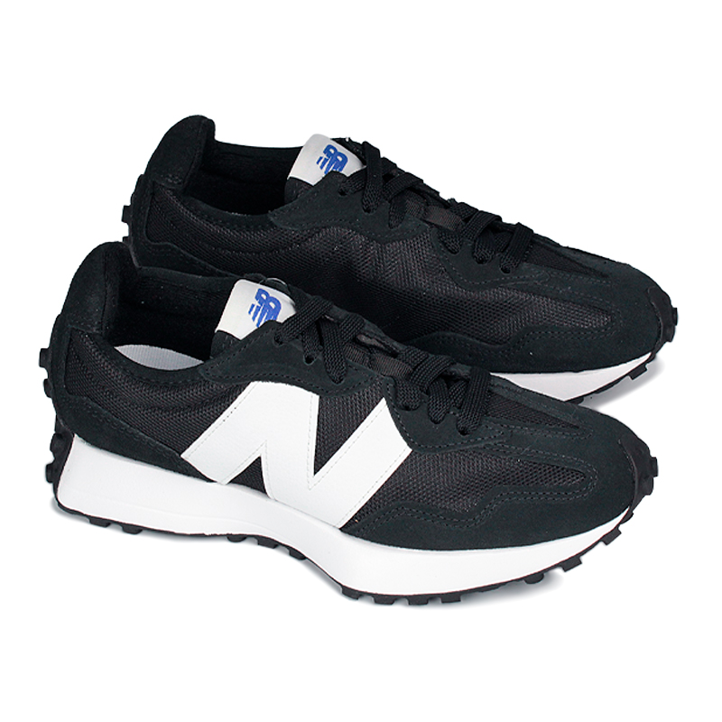 NEW BALANCE  327V1 UNISEX PRETO BRANCO