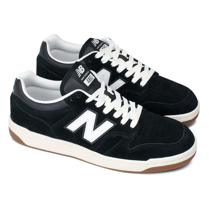 NEW BALANCE 480 LOW PRETO-BEGE