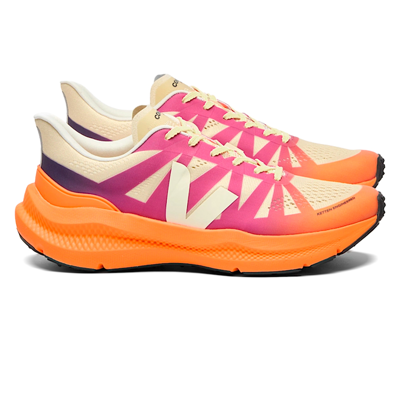 VEJA CONDOR 3 ADVANCED ENGINEERED-MESH PURPLE GRADIENT ORANGE FLUO