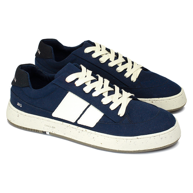 TÊNIS OSKLEN CANVAX AG SNEAKER MARINHO/CRU/LATEX