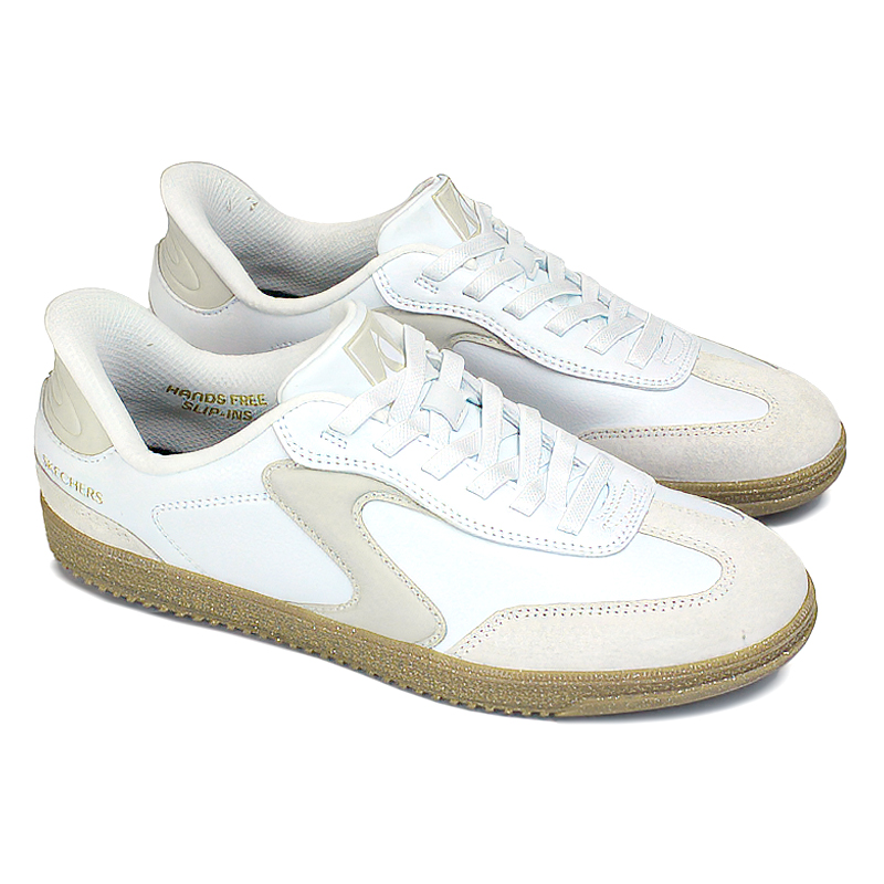 SKECHERS HOTSHOT WHITE NATURAL