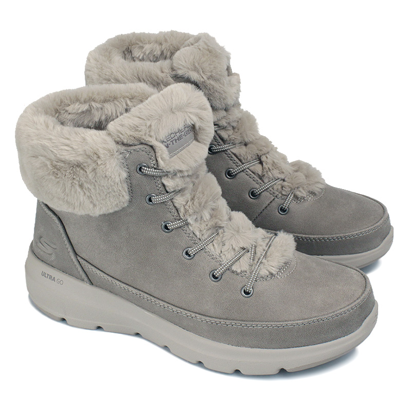 SKECHERS GLACIAL ULTRA BOOT CHESSNUT