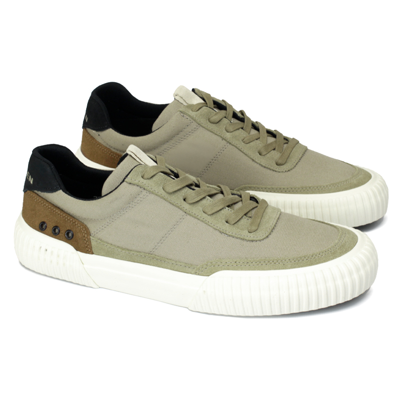 TENIS OSKLEN GLIDE MASCULINO PRETO/CAQUI