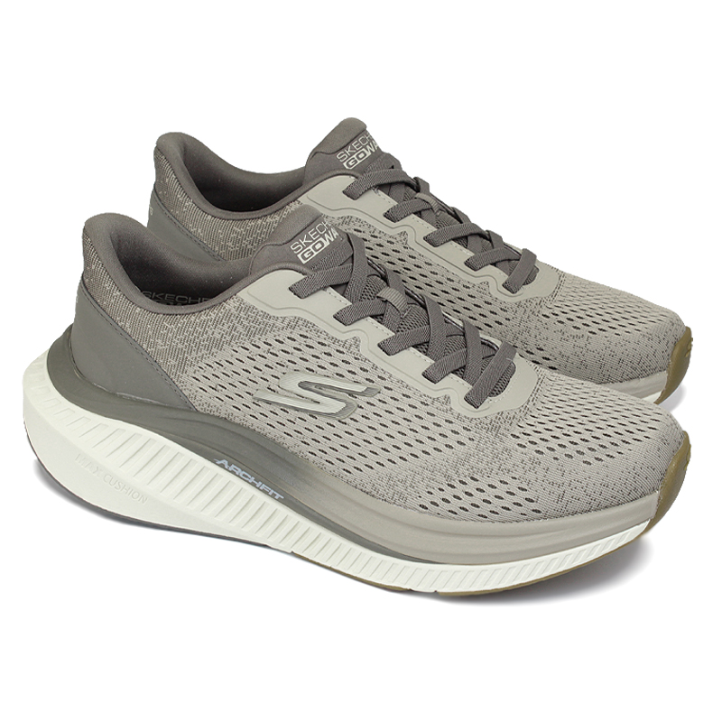 SKECHERS GO WALK MAX CUSHIONING TAUPE