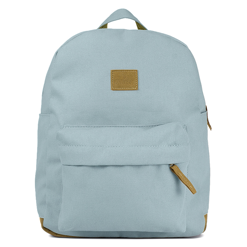 MOCHILA BIGGER CANVA AZUL CLARO