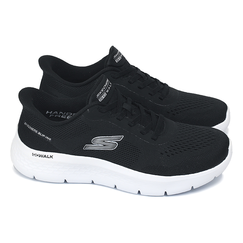 SKECHERS GO WALK FLEX AZRIEL PRETO BRANCO