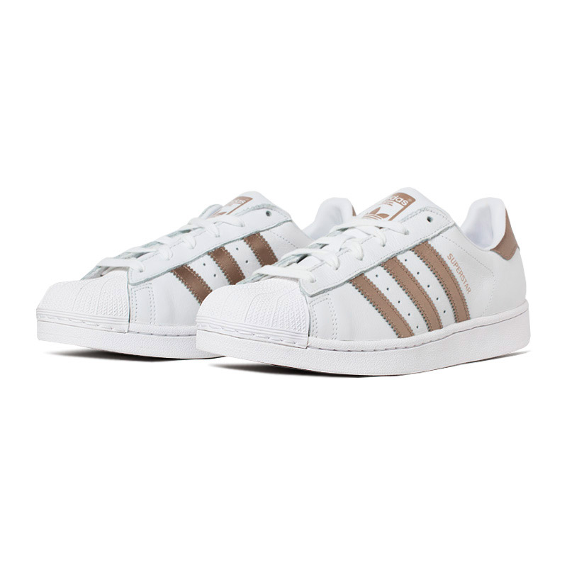 adidas branco e dourado feminino