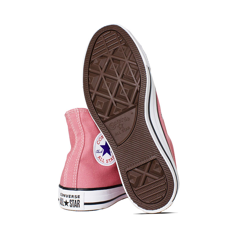 converse rosa palido