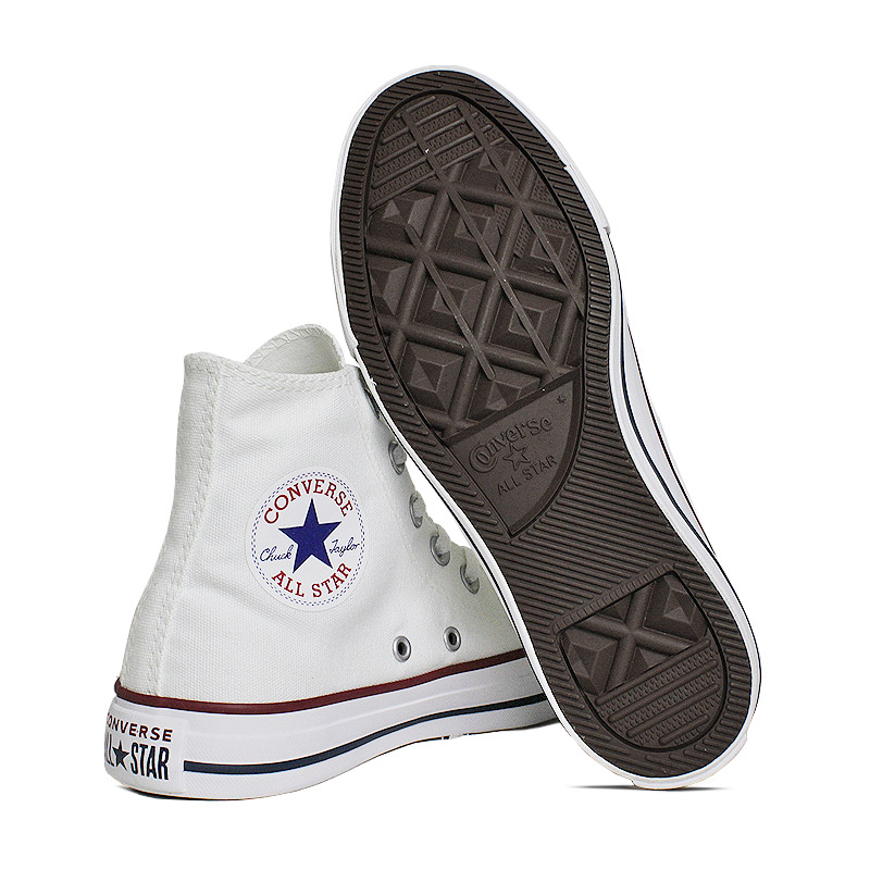 ALL STAR PLATAFORMA ECO LEATHER HI COURO BRANCO - Converse é na Convexo!