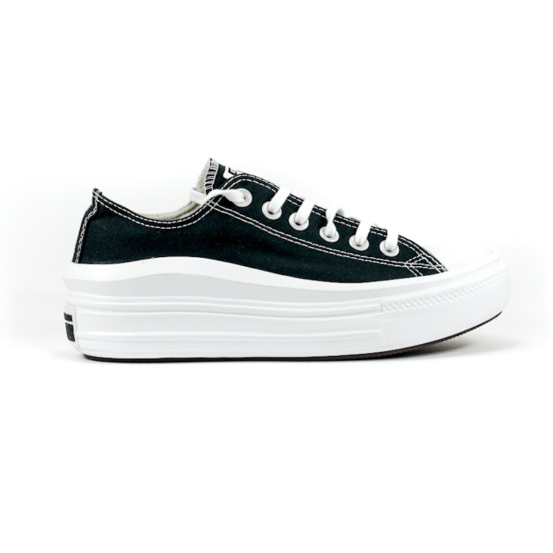 Tênis Plataforma All Star Ox Preto