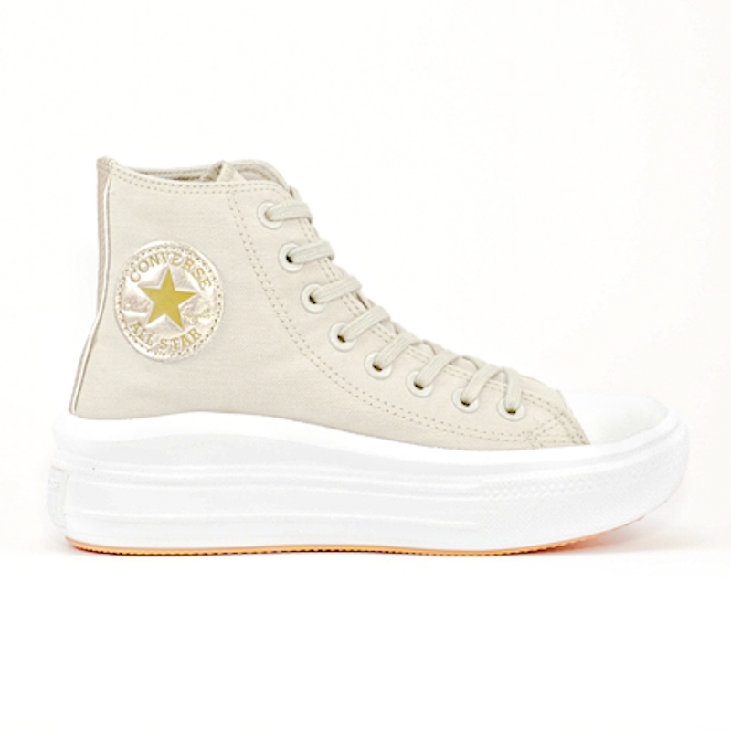 ALL STAR MOVE HI BEGE/OURO  Loja Convexo - Converse All Star, Vans,  Kipling, Vert e Muito Mais