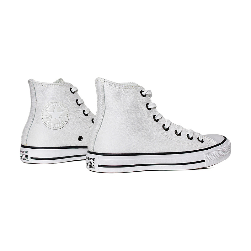 ALL STAR PLATAFORMA ECO LEATHER HI COURO BRANCO - Converse é na Convexo!