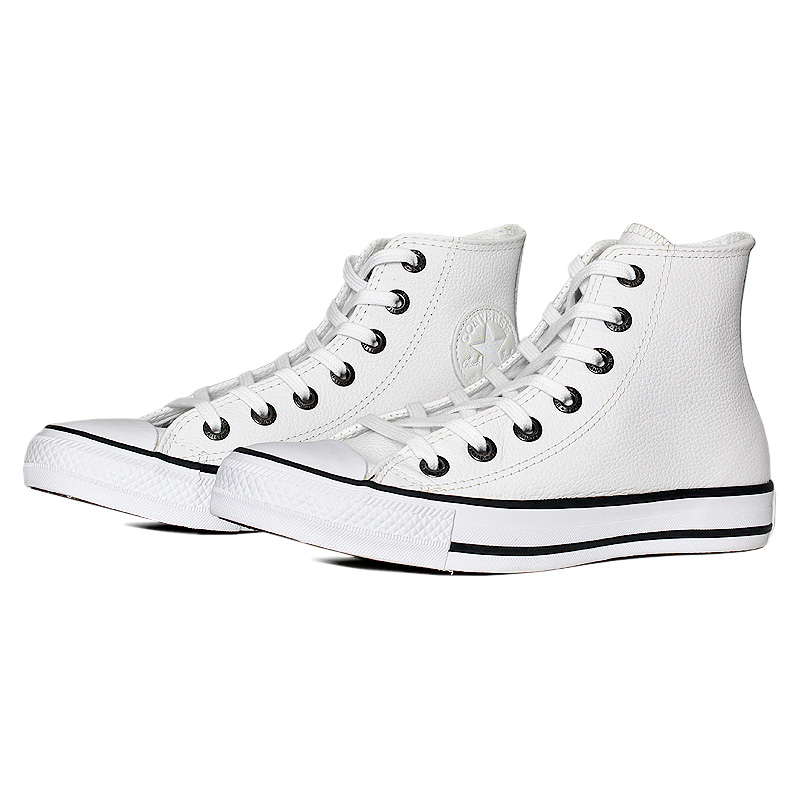 ALL STAR PLATAFORMA ECO LEATHER HI COURO BRANCO - Converse é na Convexo!