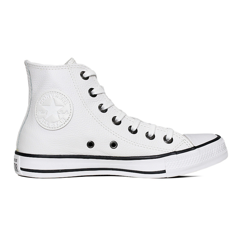 ALL STAR PLATAFORMA ECO LEATHER HI COURO BRANCO - Converse é na Convexo!