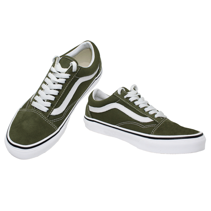 tenis vans verde musgo